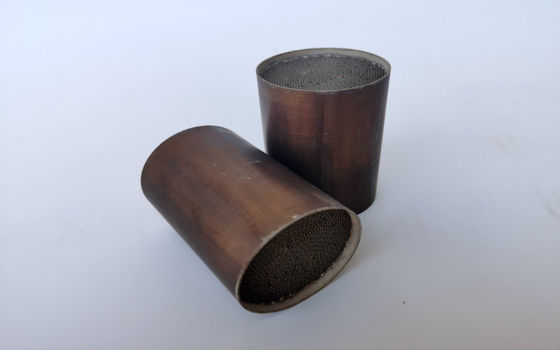 Substrati metallici importanti del catalizzatore della marmitta catalitica del tubo del motociclo
